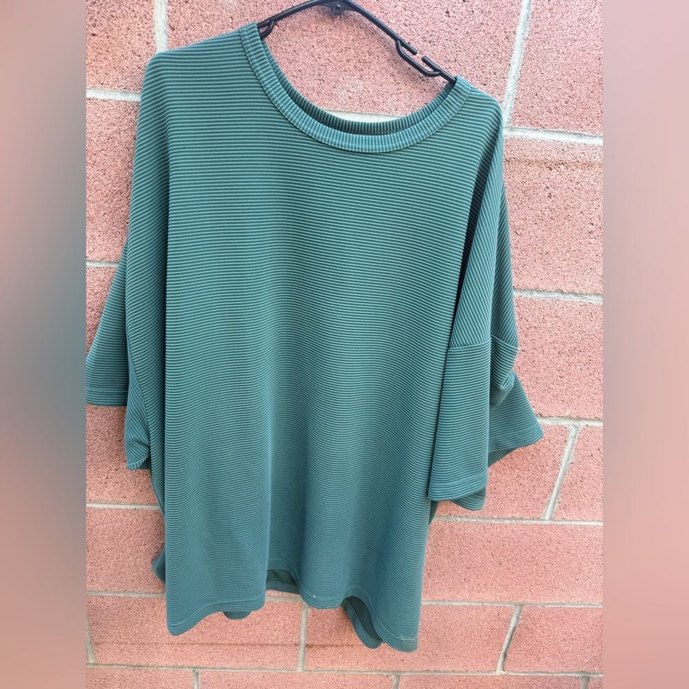 Men’s FashionNova Oversized Ribbed T Shirt Size 3XL